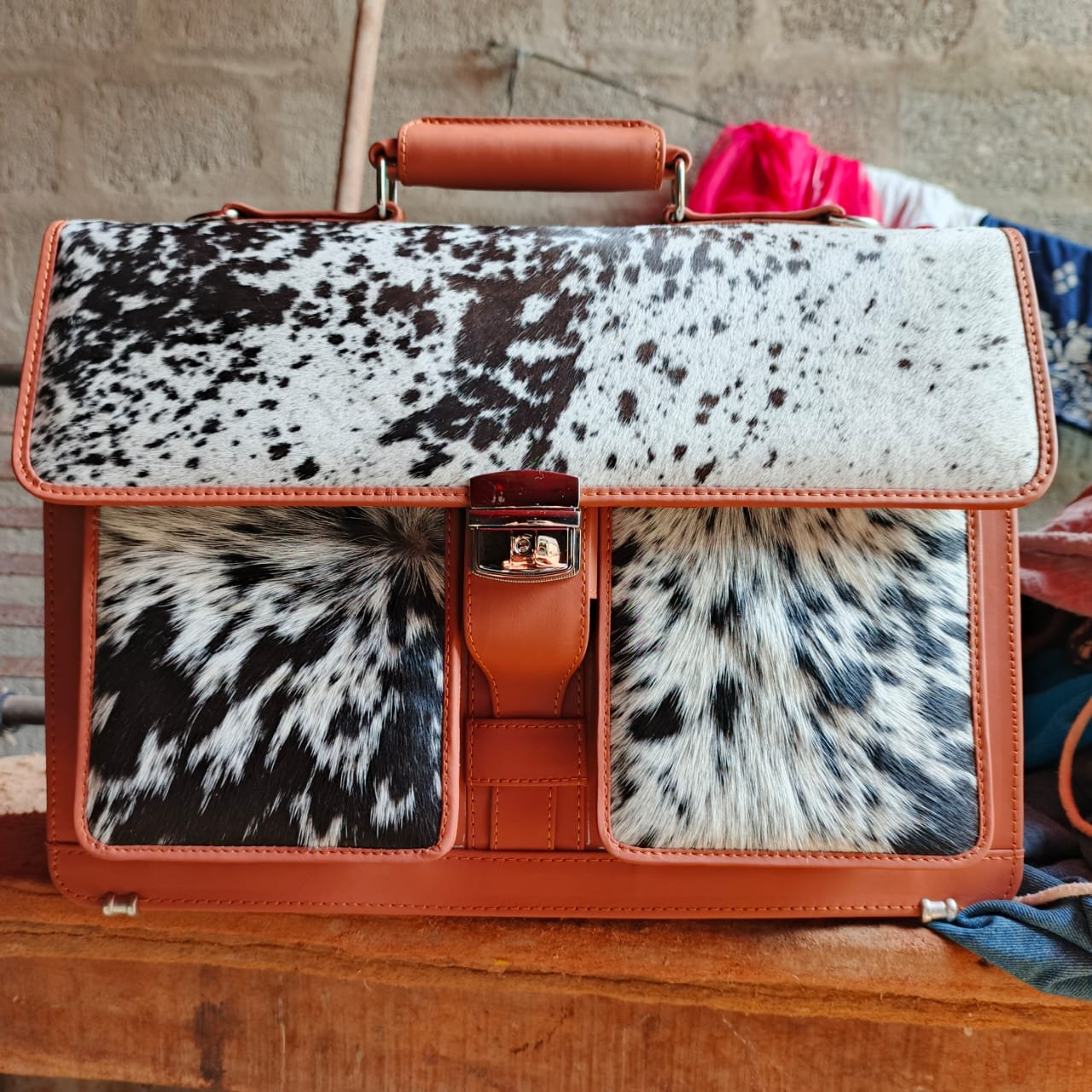 Premium Leather Laptop Bag